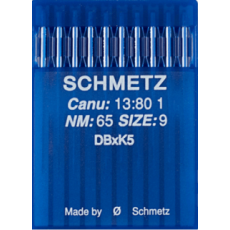 Schmetz industrial embroidery machine needles DBXK5 size 65/9 